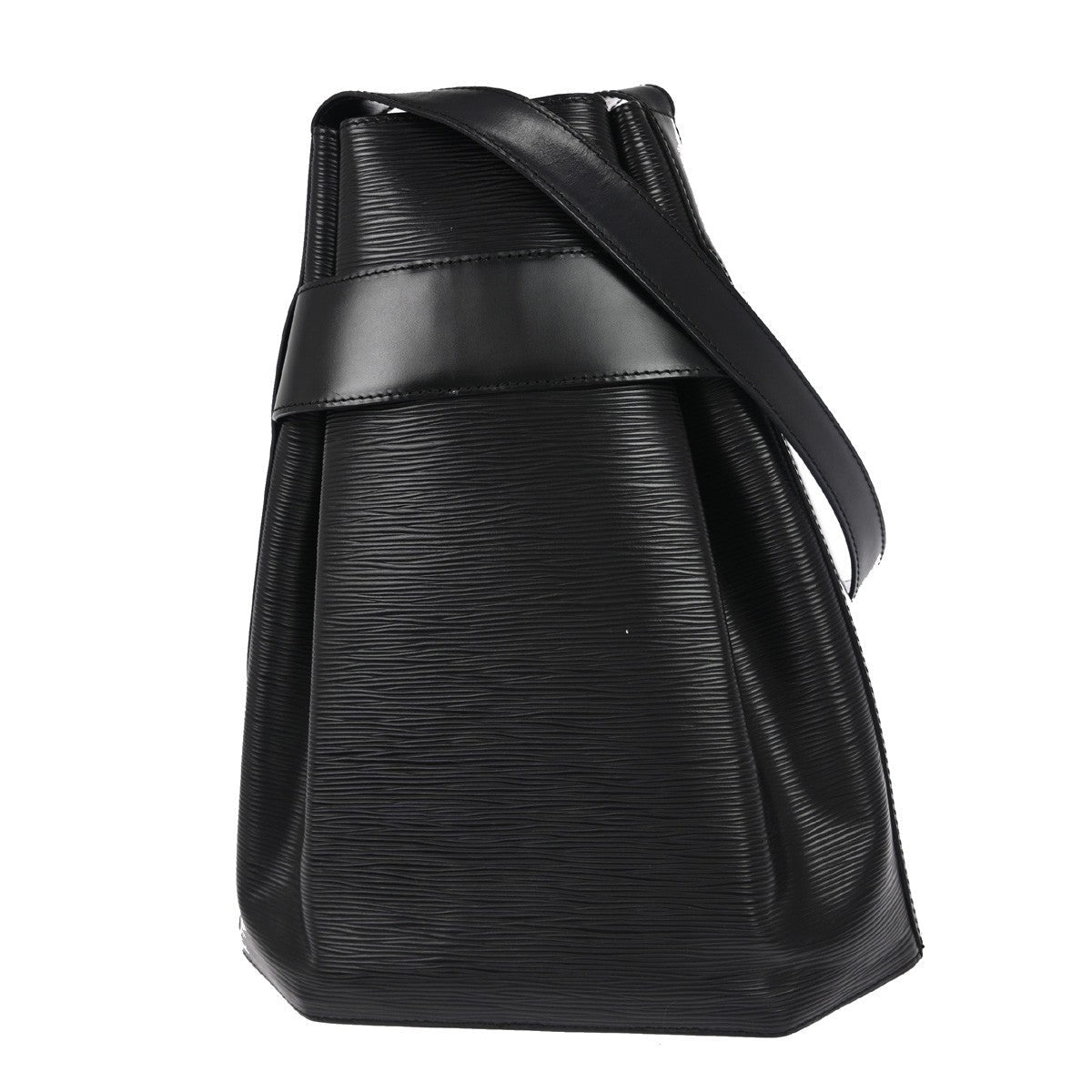 Louis Vuitton Vintage Sac D'epaule Handbag Epi Leather Black Leather Shoulder Bag