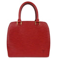 Louis Vuitton Pont Neuf Handbag Epi Leather Red Leather Handbag