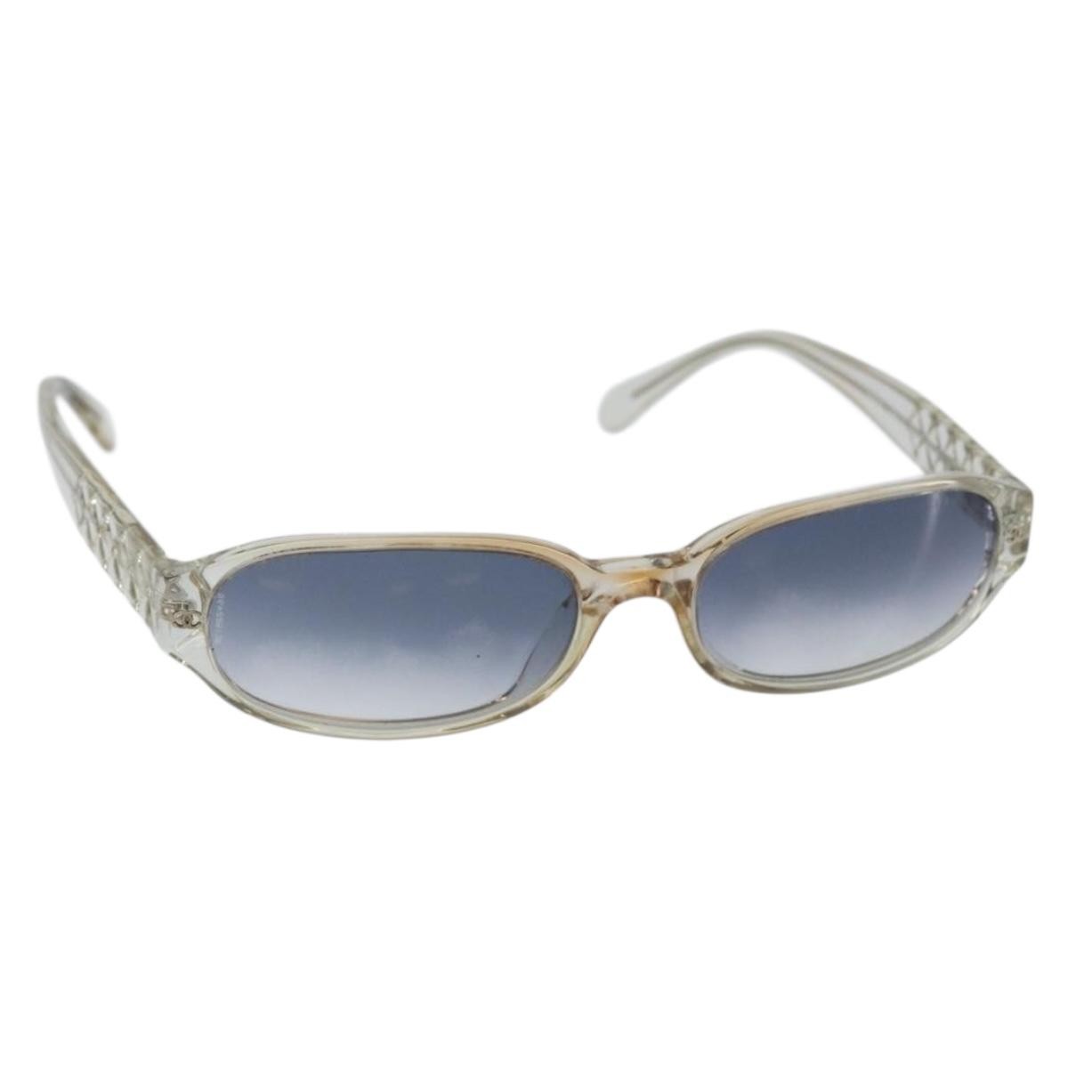 Chanel Logo Cc Sunglasses Plastic Clear Plastic Sunglasse Accessory