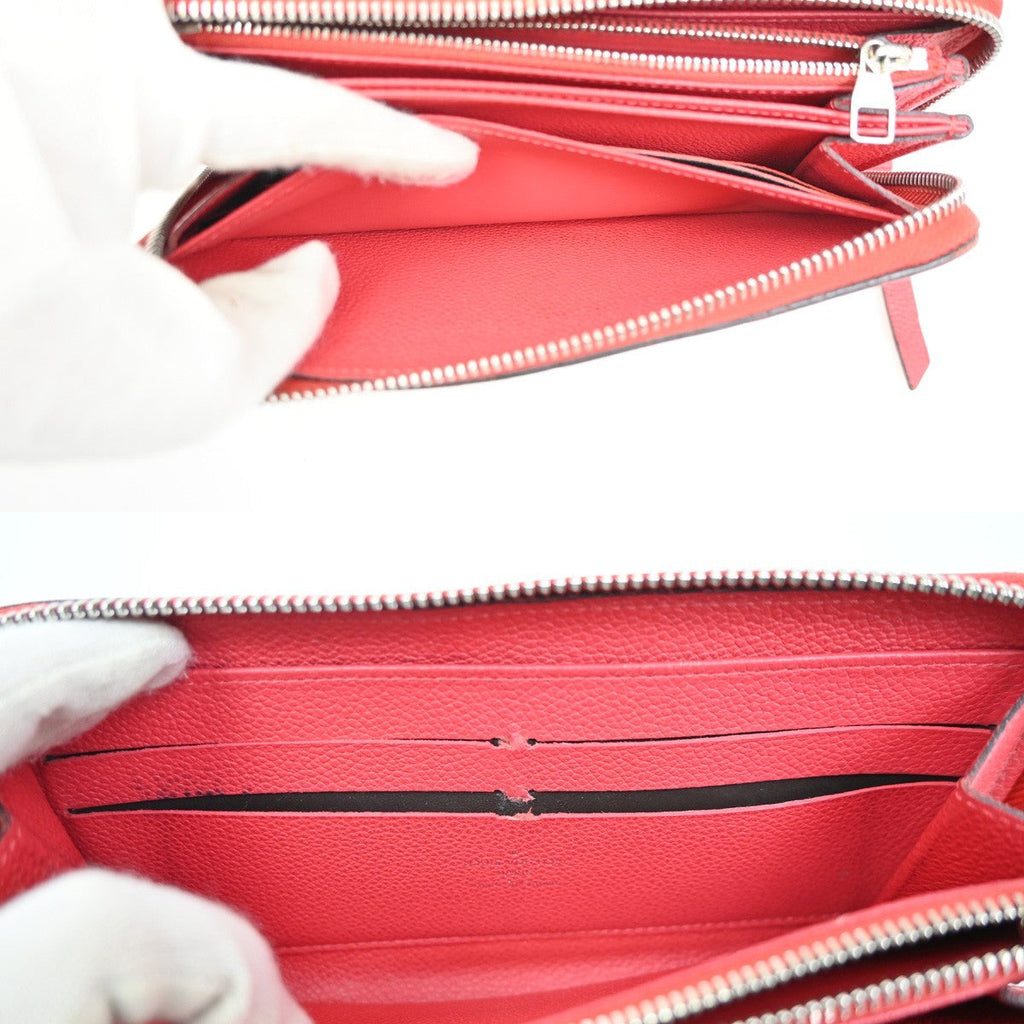 Louis Vuitton Portefeuille Zippy Monogramme Empreinte Monogramme Empreinte Red Leather Wallets Accessory