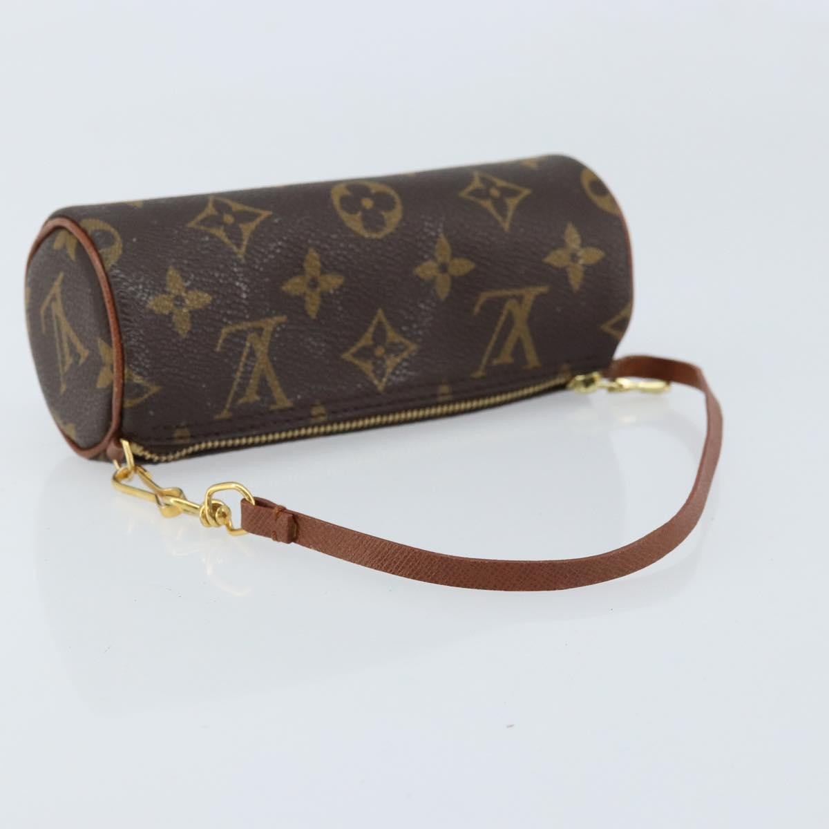 Louis Vuitton Papillon Pochette Monogram Canvas Brown Canvas Clutche & Pouche Bag