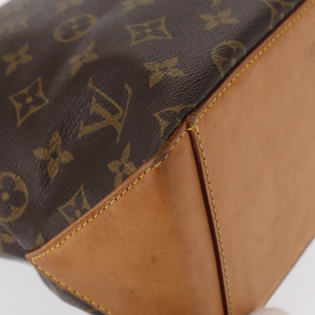 Louis Vuitton Cabas Mezzo Monogram Canvas Brown Canvas Tote Bag