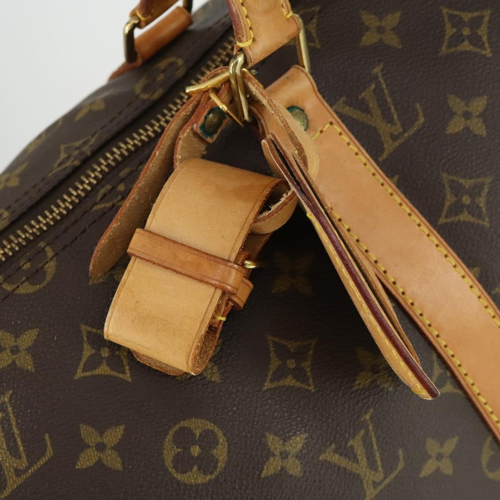 Louis Vuitton Keepall Bag Monogram Canvas Brown Canvas Travel Bag