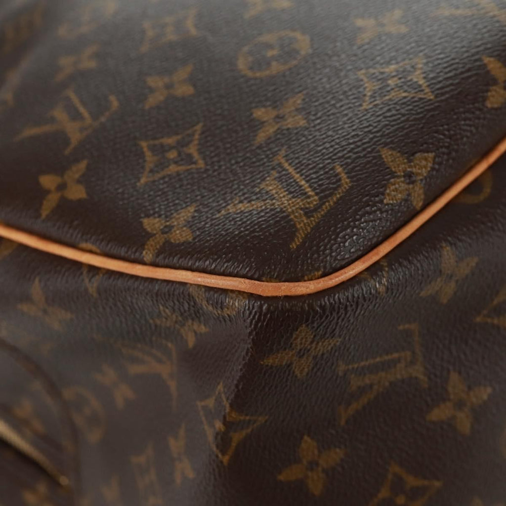 Louis Vuitton Evasion Travel Bag Monogram Canvas Brown Canvas Travel Bag