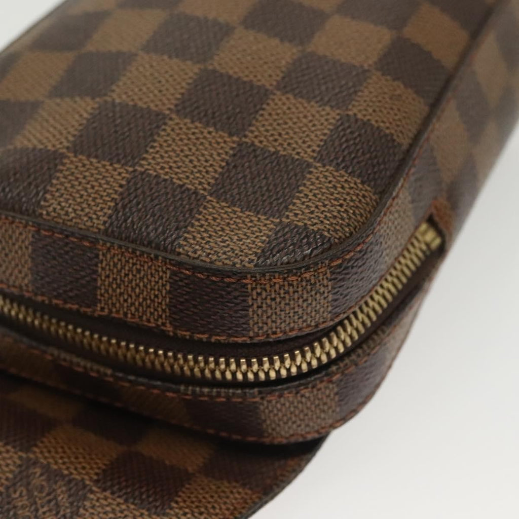 Louis Vuitton Geronimos Waist Bag Damier Brown Canvas Shoulder Bag