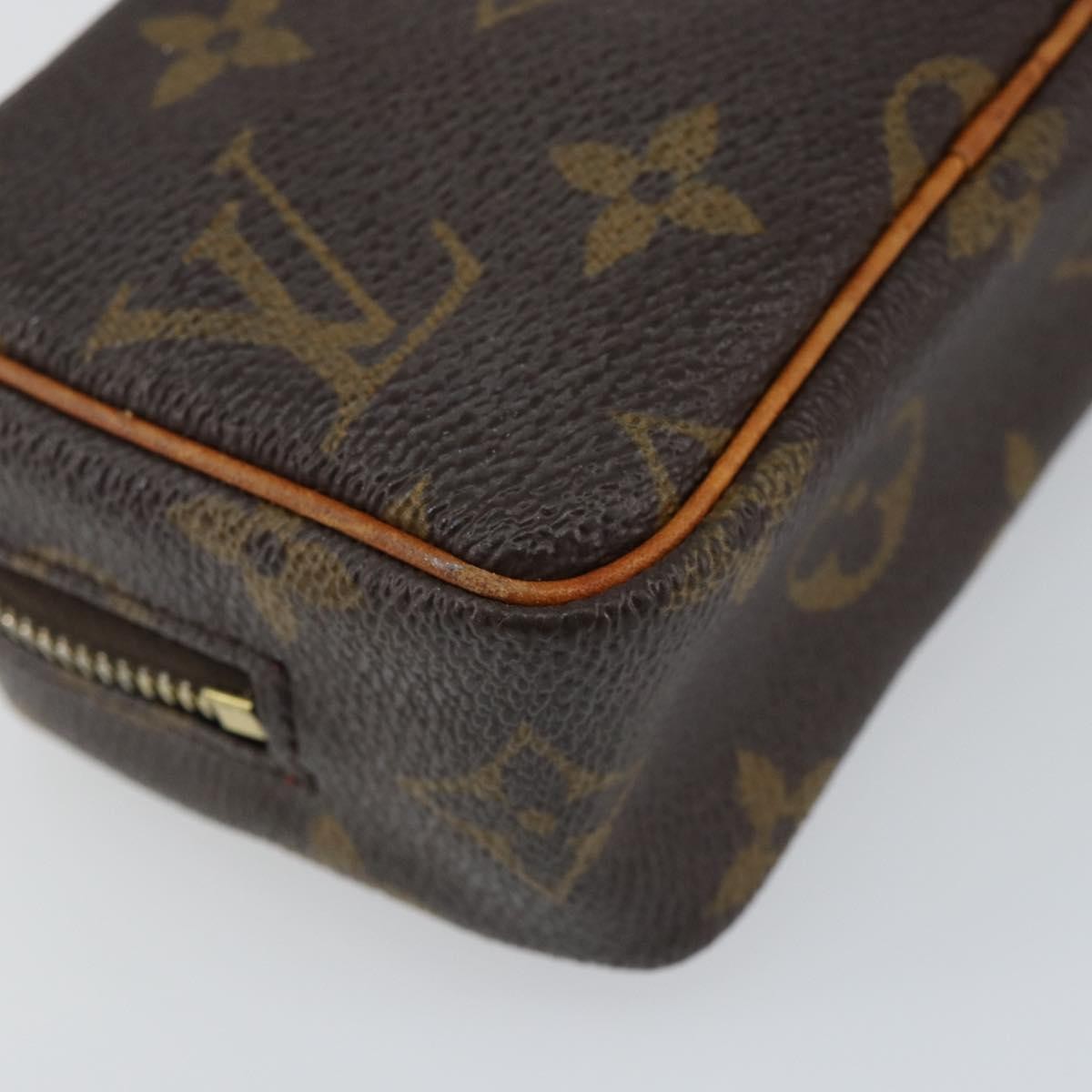 Louis Vuitton Wapity Trousse Pouch Monogram Canvas Brown Canvas Bag