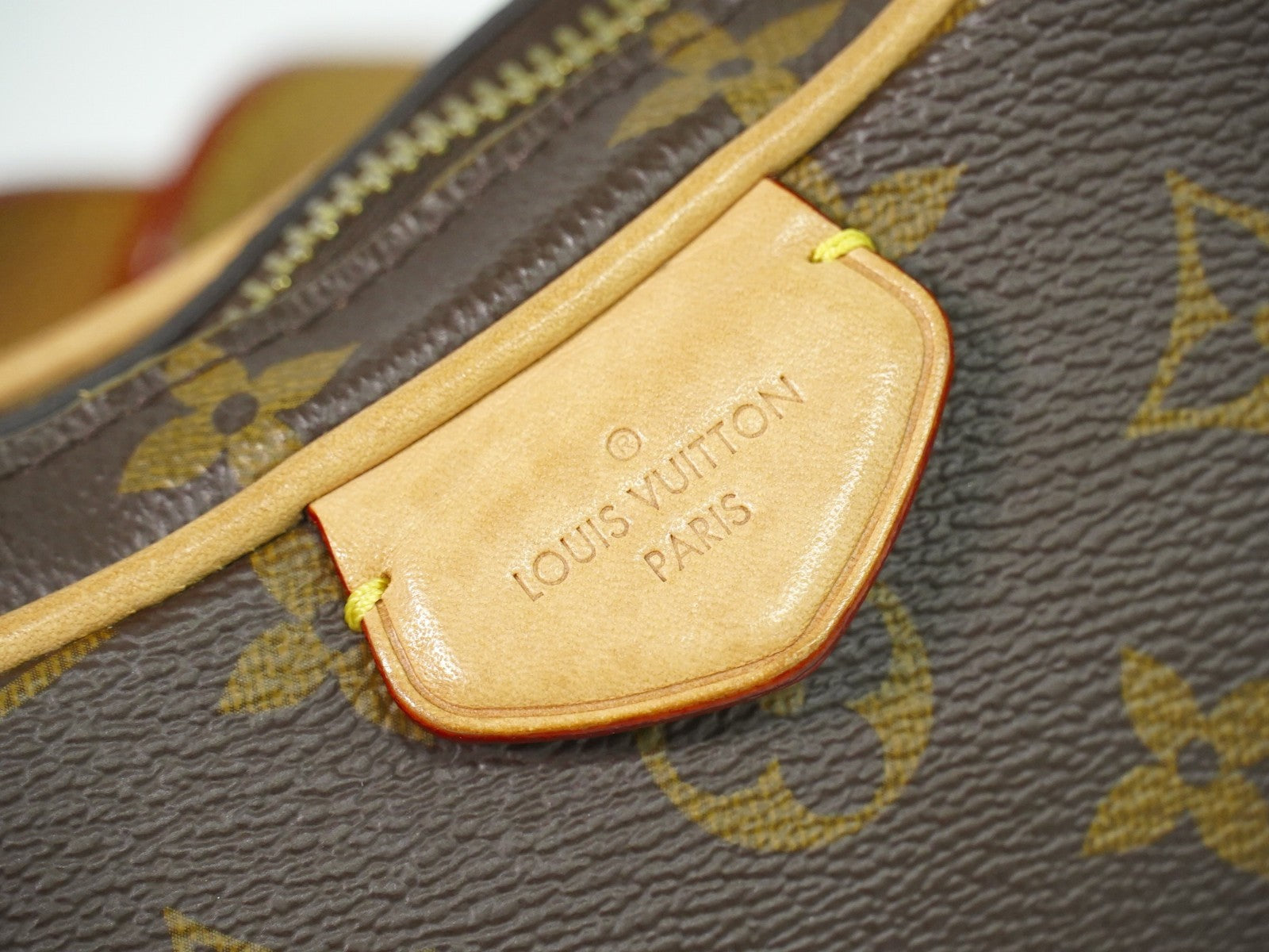 Louis Vuitton Croissant Handbag Monogram Canvas Brown Canvas Shoulder Bag