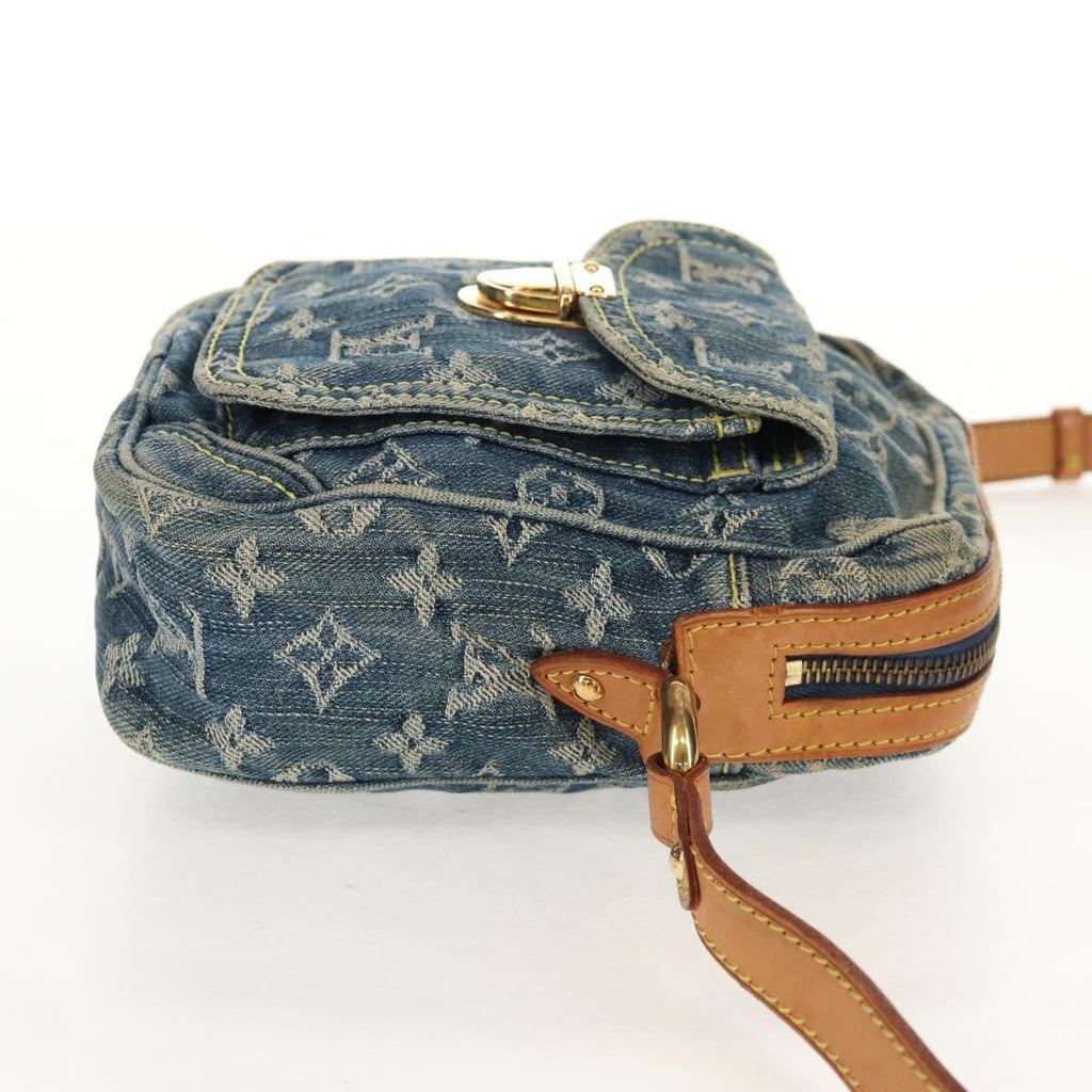Louis Vuitton Camera Bag Monogram Denim Blue Denim_Jeans Shoulder Bag