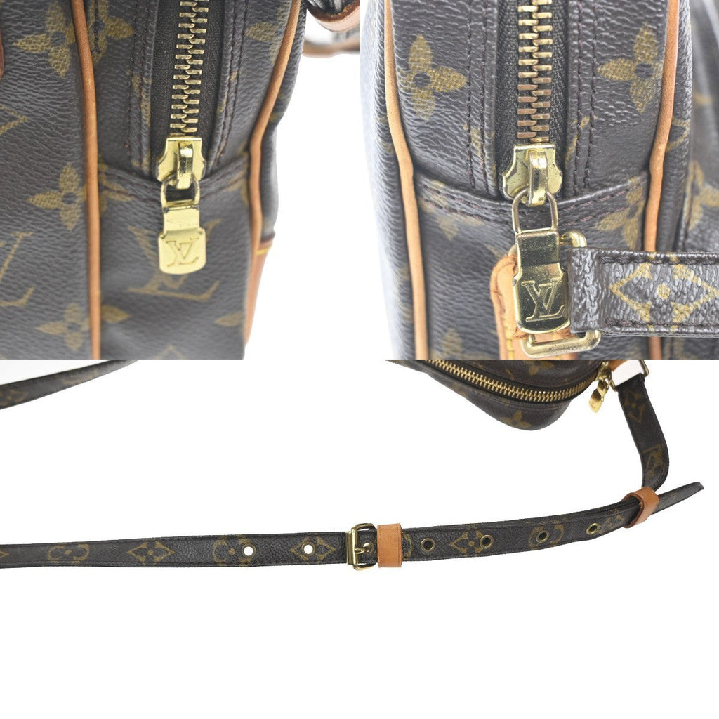 Louis Vuitton Amazone Bag Monogram Canvas Brown Canvas Shoulder Bag