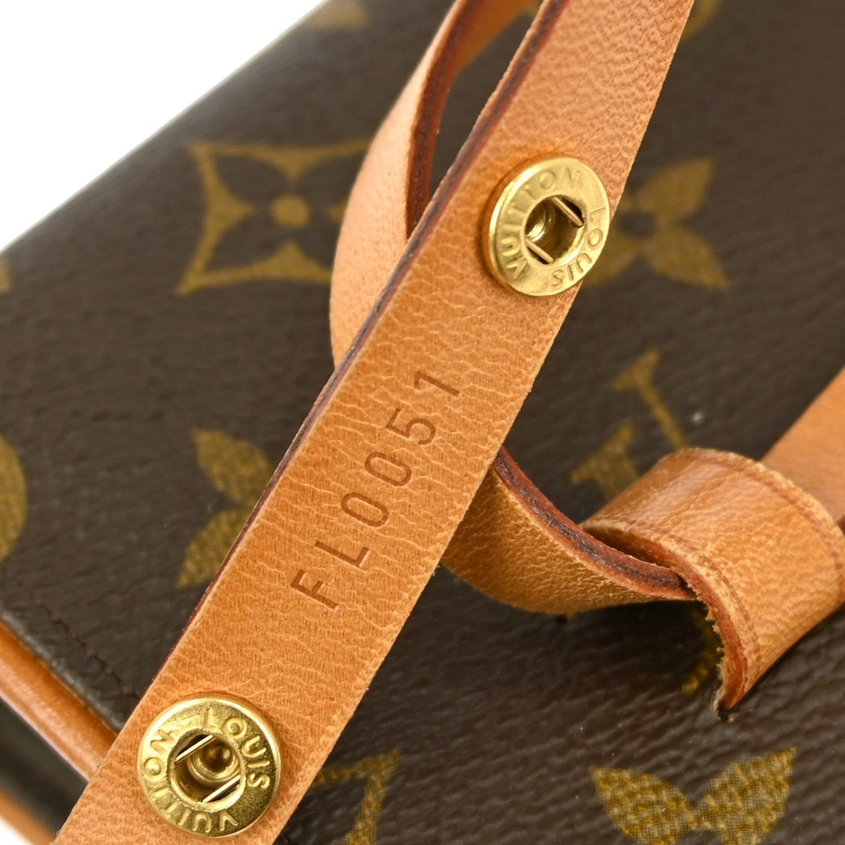 Louis Vuitton Florentine Waist Bag Monogram Canvas Brown Canvas Shoulder Bag