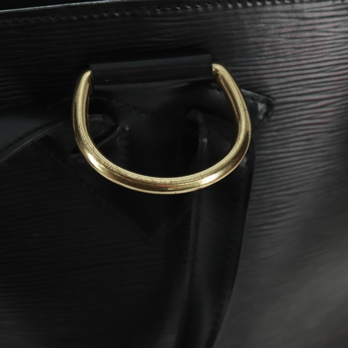 Louis Vuitton Gobelins Backpack Epi Leather Black Leather Backpack Bag