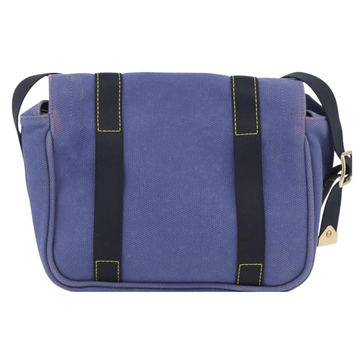 Louis Vuitton Antigua Besace Messenger Bag Canvas Blue Canvas Shoulder Bag