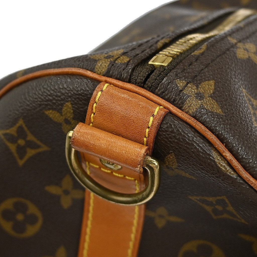 Louis Vuitton Keepall Bandouliere Bag Monogram Canvas Brown Canvas Travel Bag
