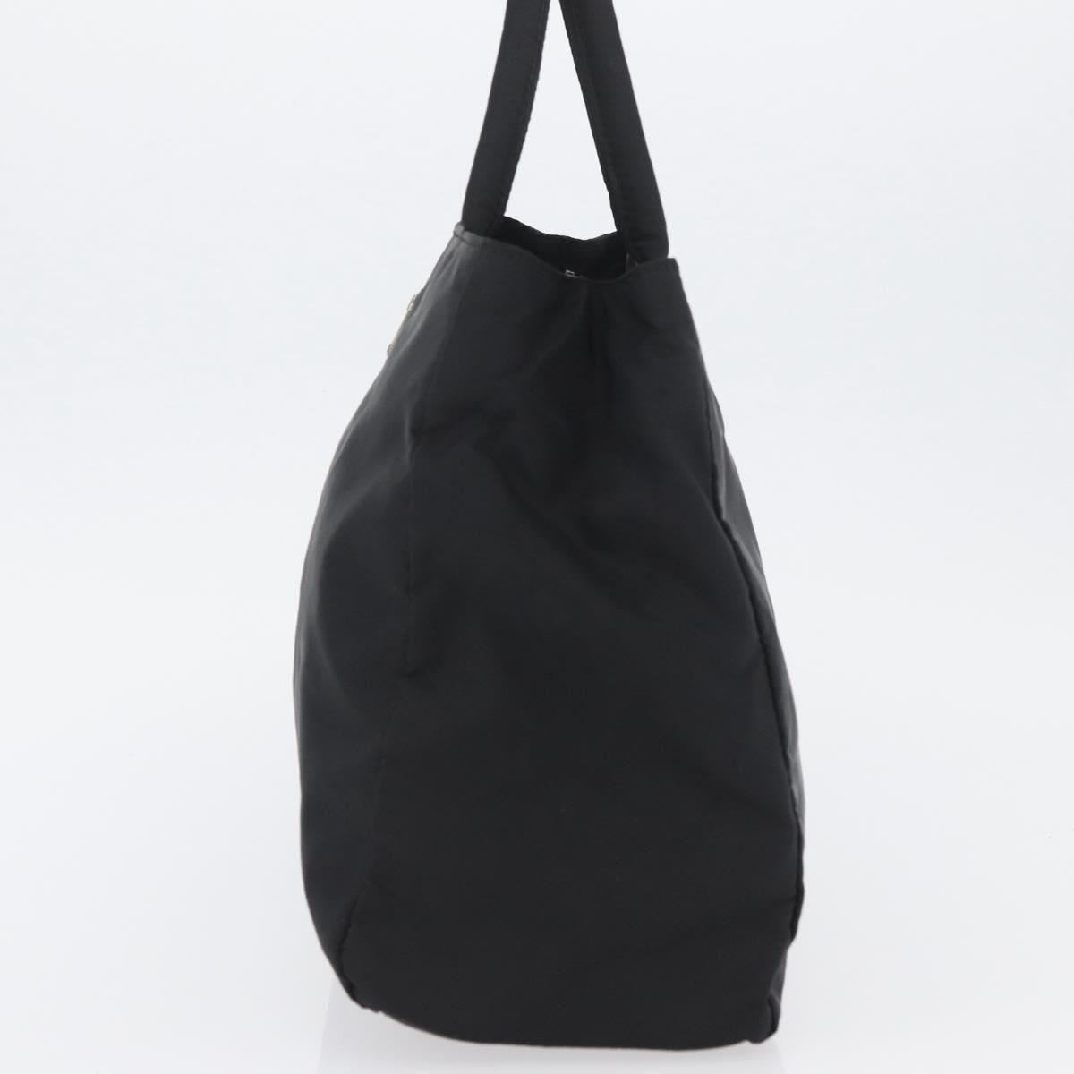 Prada Vintage Zip Tote Tessuto Black Nylon Tote Bag Bag