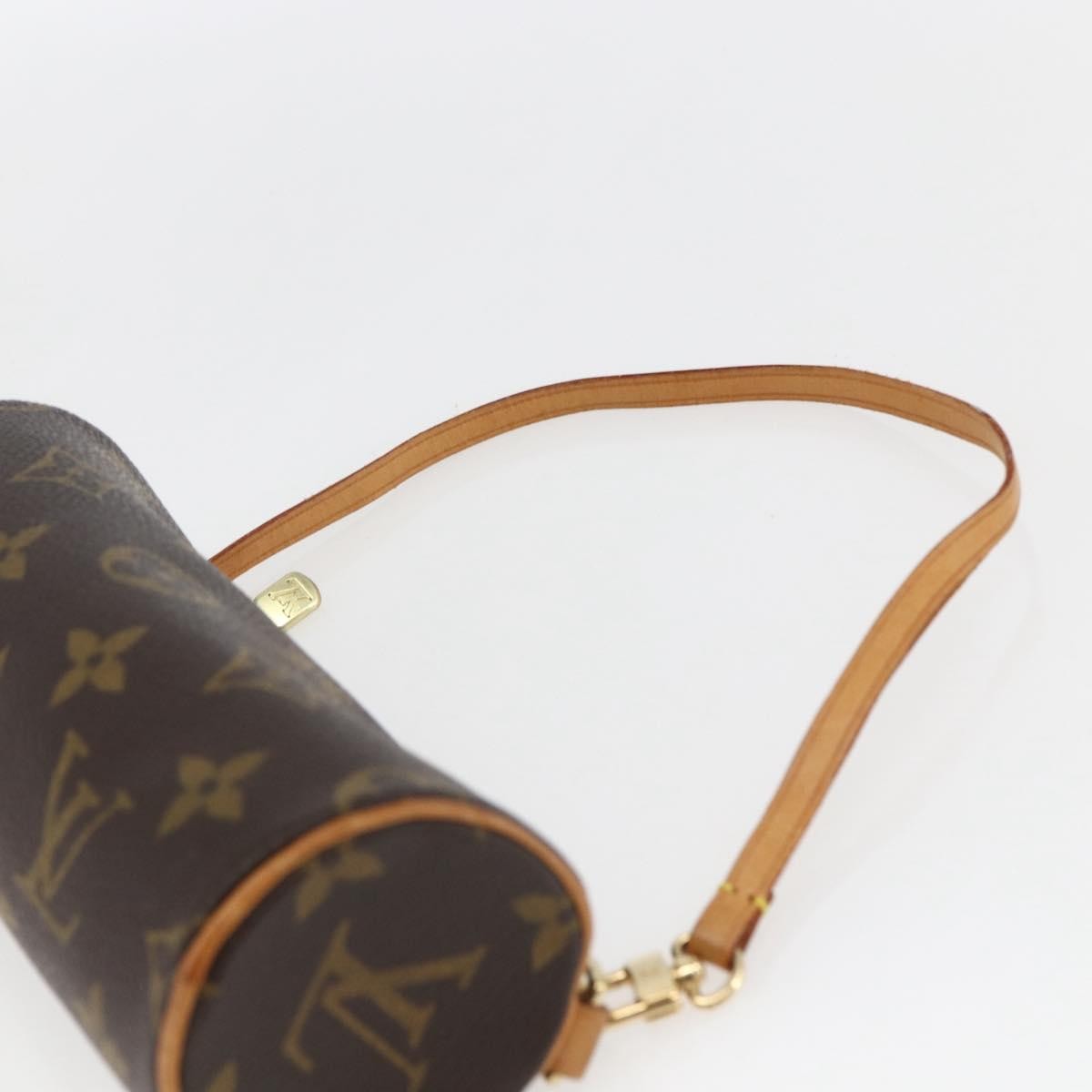 Louis Vuitton Papillon Pochette Monogram Canvas Brown Canvas Clutche & Pouche Bag
