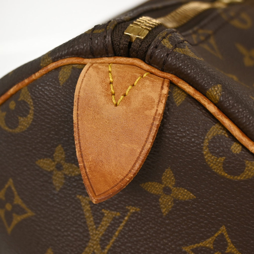 Louis Vuitton Keepall Bag Monogram Canvas Brown Canvas Travel Bag