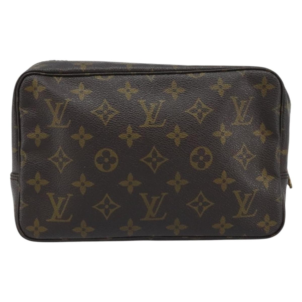 Louis Vuitton Trousse Toilette Monogram Canvas Brown Canvas Clutche & Pouche Bag