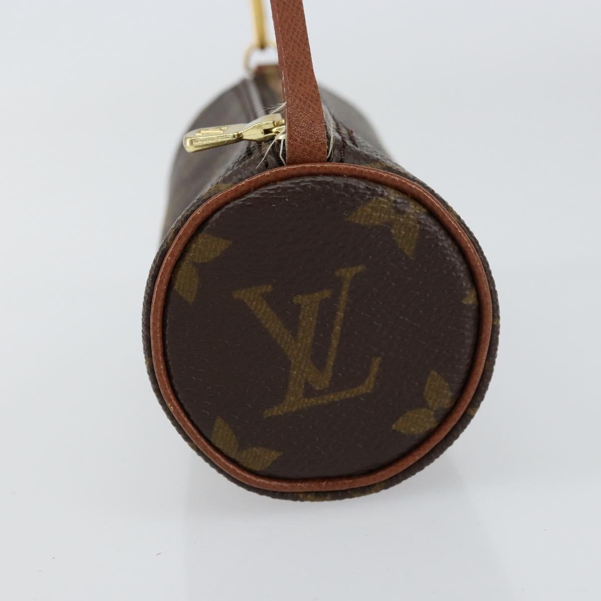 Louis Vuitton Papillon Pochette Monogram Canvas Brown Canvas Clutche & Pouche Bag