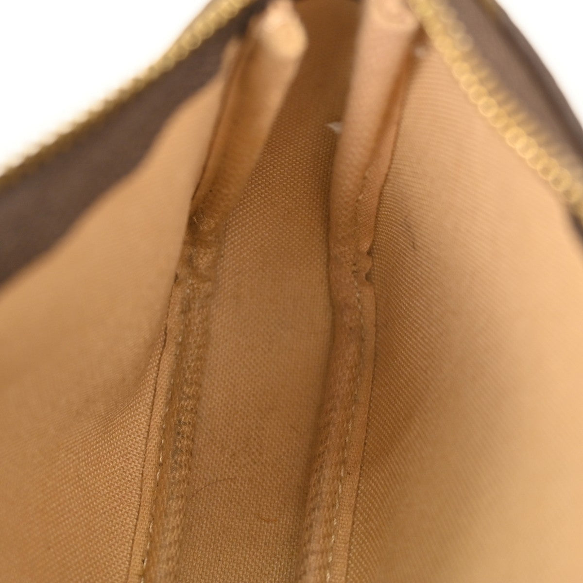 Louis Vuitton Pochette Accessoires Limited Edition Monogram Canvas Brown Canvas Clutche & Pouche Bag