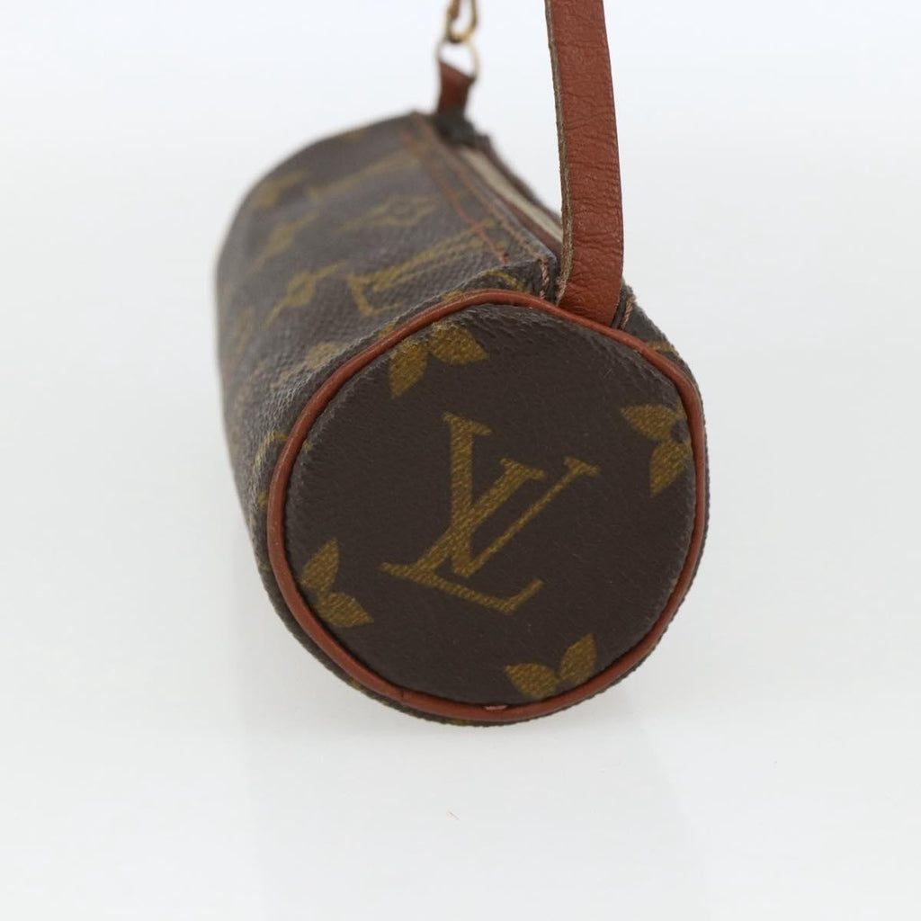 Louis Vuitton Papillon Pochette Monogram Canvas Brown Canvas Clutche & Pouche Bag