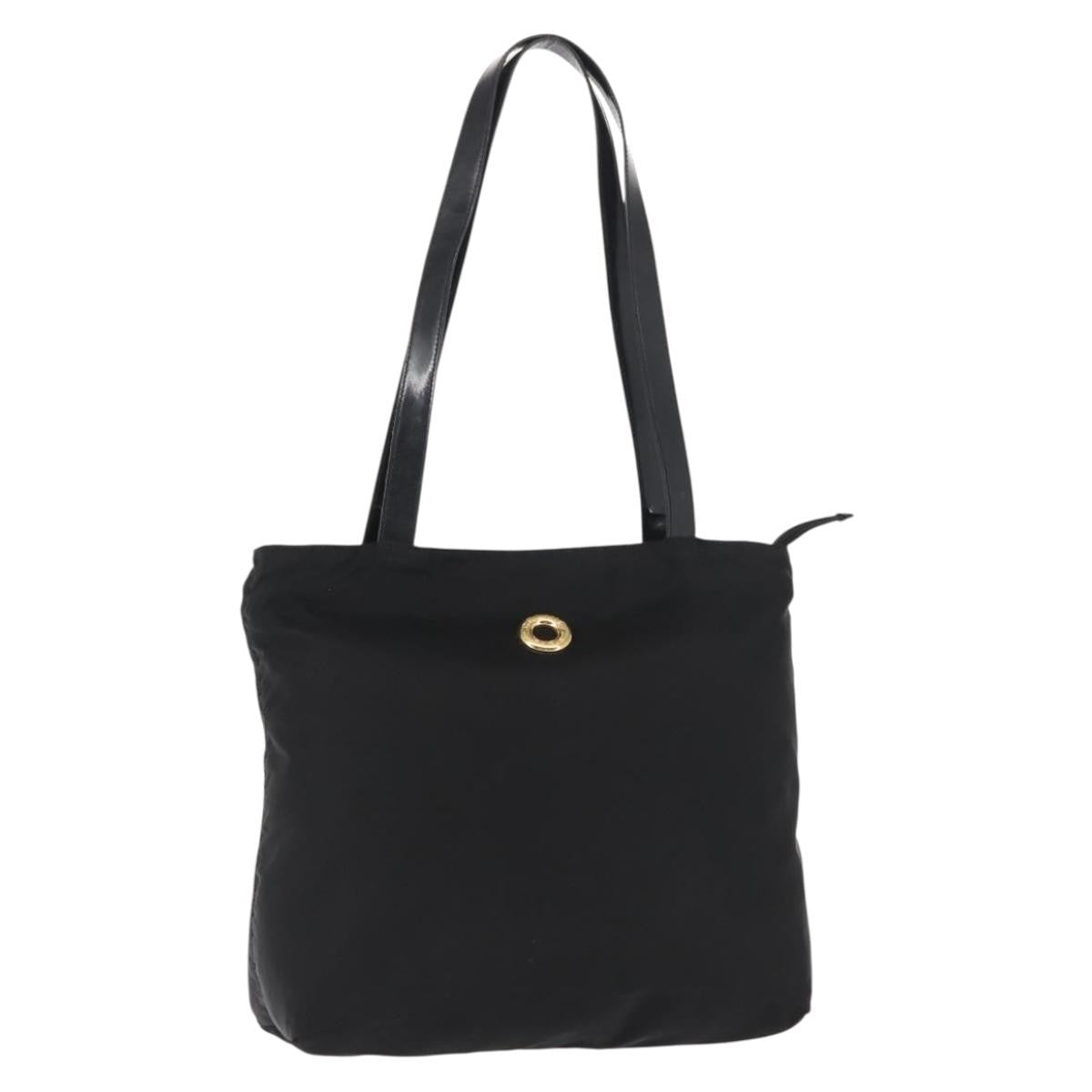 Celine Tote Bag Nylon Black Nylon Tote Bag Bag