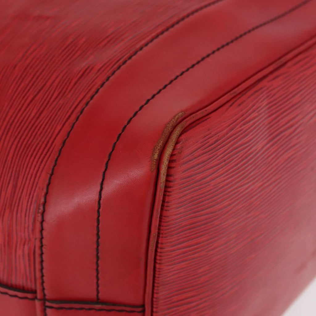 Louis Vuitton Noe Handbag Epi Leather Red Leather Shoulder Bag