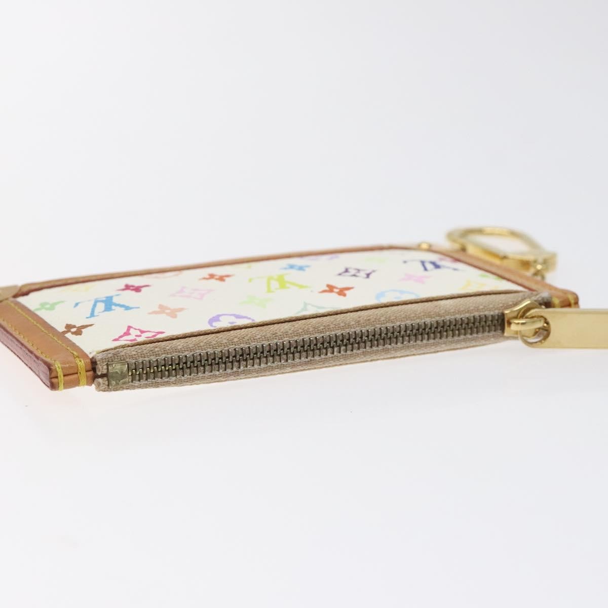 Louis Vuitton Pochette Clés Monogram Canvas Multicolour Canvas Wallets Accessory