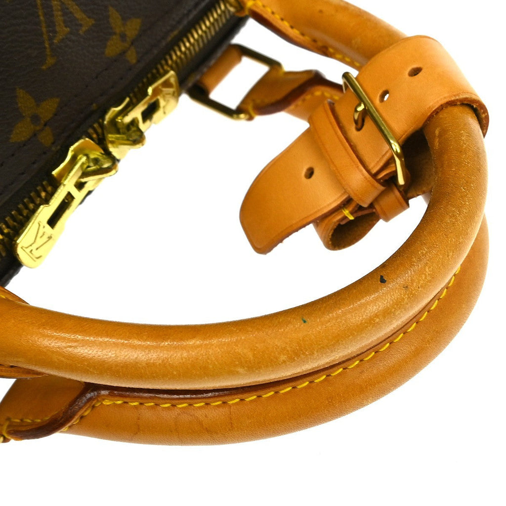 Louis Vuitton Keepall Bag Monogram Canvas Brown Canvas Travel Bag