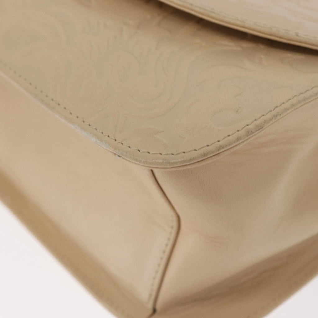 Balenciaga Vintage Handbag Leather Beige Leather Hand