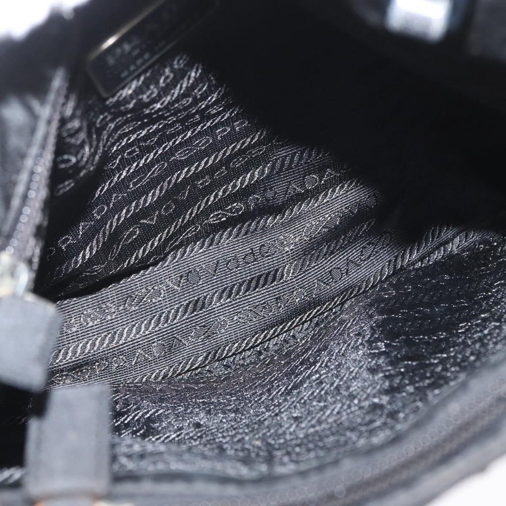 Prada Vintage Tote Nylon Black Nylon Tote Bag Bag