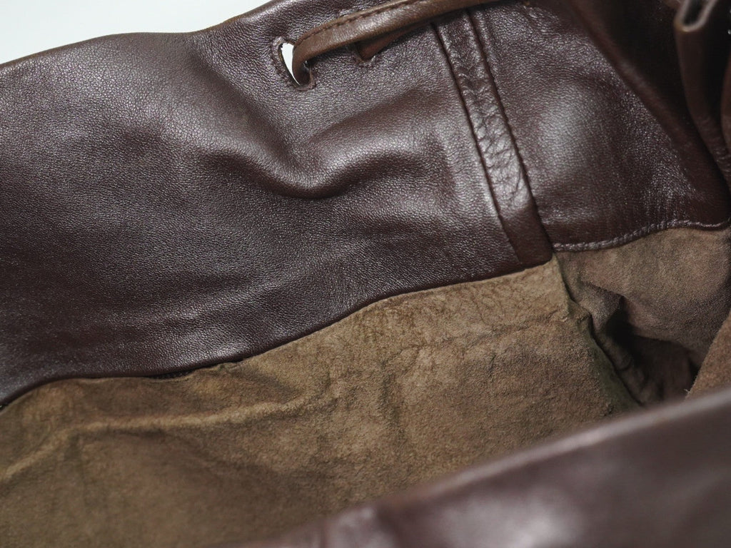 Bottega Veneta Intrecciato Shoulder Bag Leather Brown Leather Shoulder Bag Bag