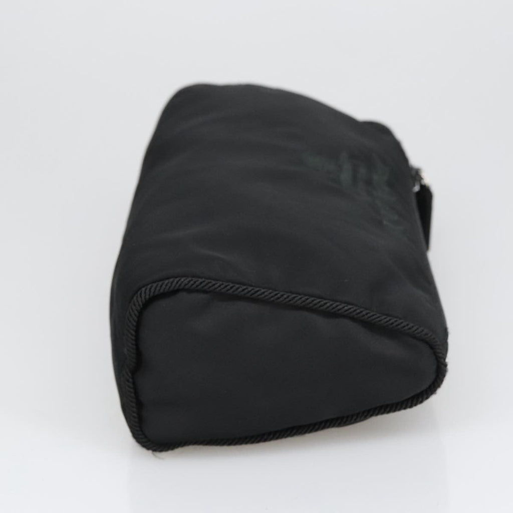 Prada Toiletry Pouch Tessuto Black Nylon Clutche & Pouche Bag