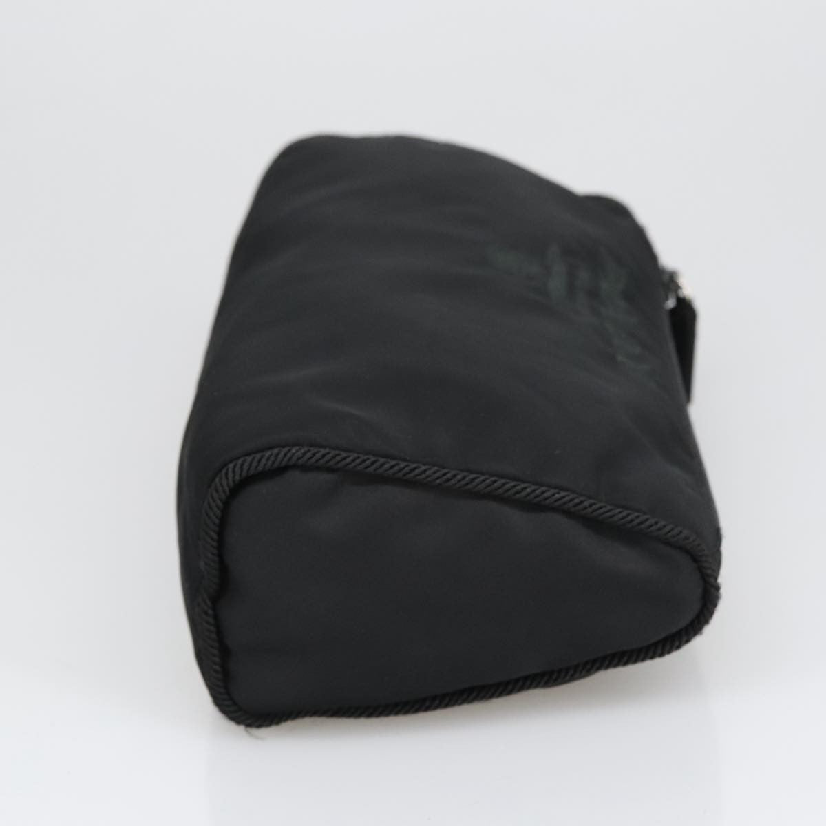 Prada Toiletry Pouch Tessuto Black Nylon Clutche & Pouche Bag