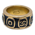 Chanel Logo Ring Gold-Plated Gold Gold_Plated Ring Jewelry