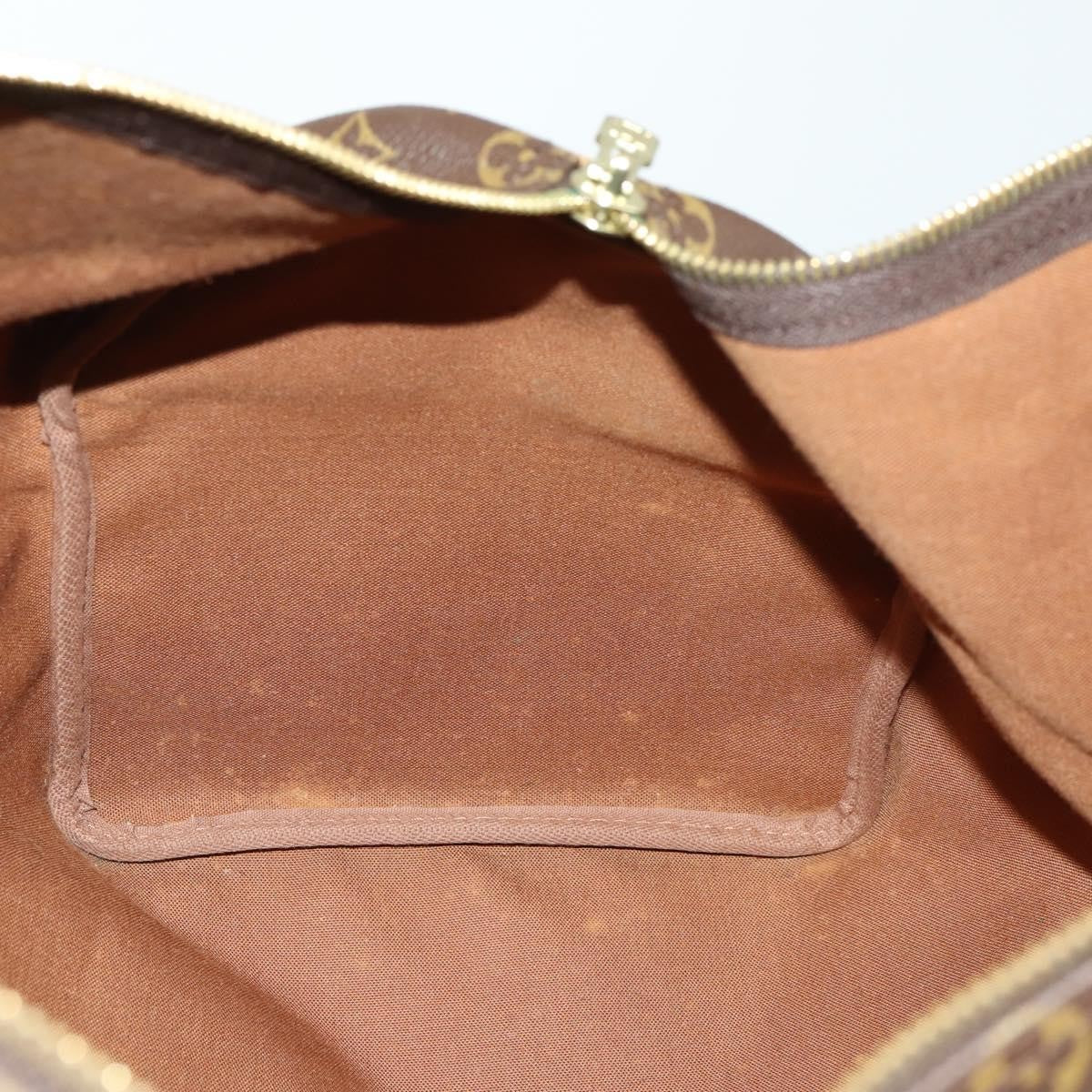 Louis Vuitton Keepall Bag Monogram Canvas Brown Canvas Travel Bag
