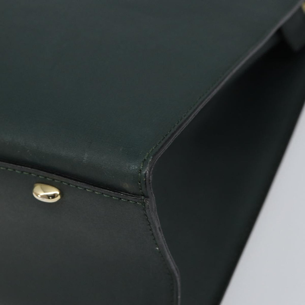Celine Tote Bag Leather Green Leather Tote Bag Bag