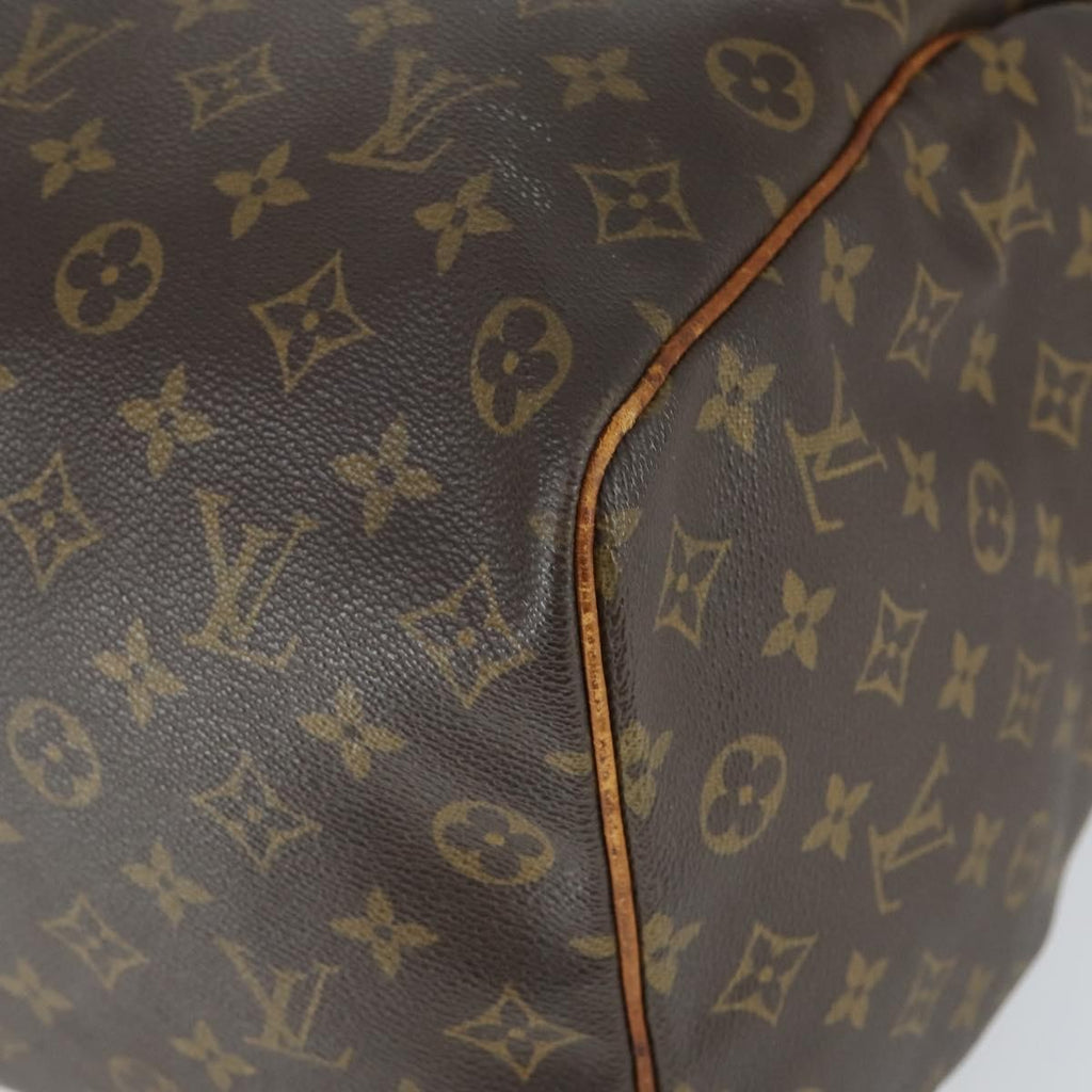 Louis Vuitton Keepall Bag Monogram Canvas Brown Canvas Travel Bag