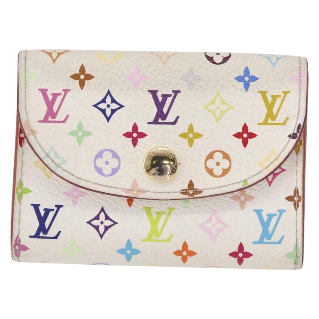 Louis Vuitton Rosalie Flap Coin Purse Limited Edition Vivienne Damier Multicolour Canvas Card Holders Accessory