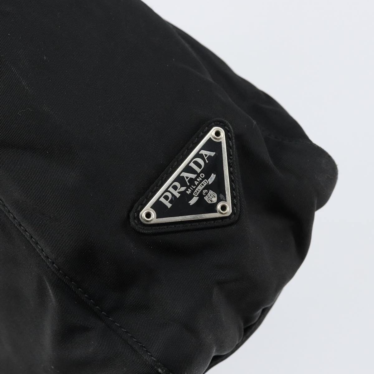 Prada Vintage Tote Tessuto Black Nylon Tote Bag Bag