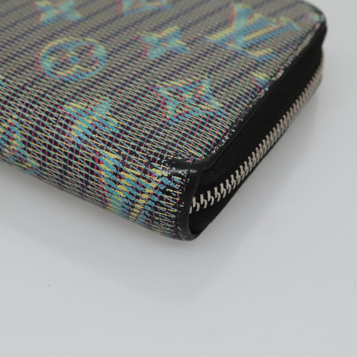Louis Vuitton Zippy Wallet Nm Monogram Lv Pop Green Canvas Wallets Accessory