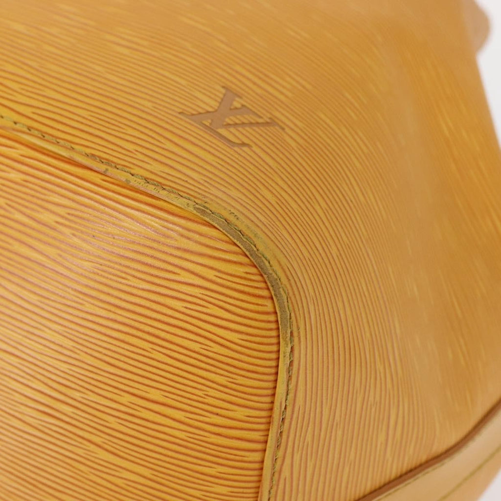 Louis Vuitton Petit Noe Handbag Epi Leather Yellow Leather Shoulder Bag