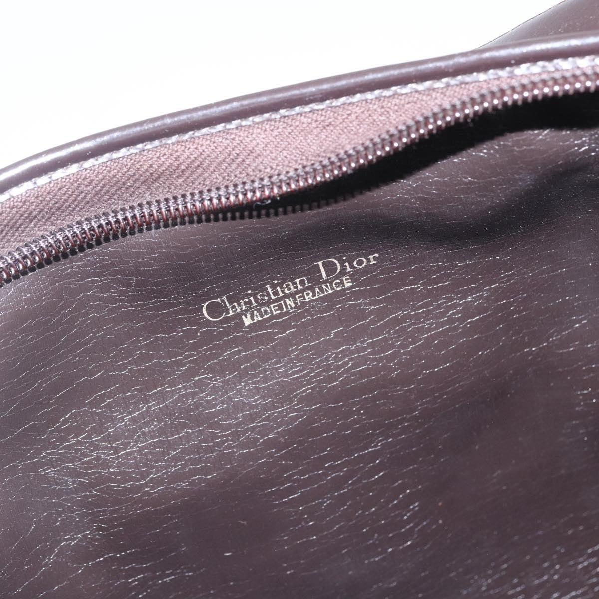 Christian Dior Vintage Cd Trotter Shoulder Bag Canvas Beige Canvas Shoulder Bag Bag (Pre-Owned)
