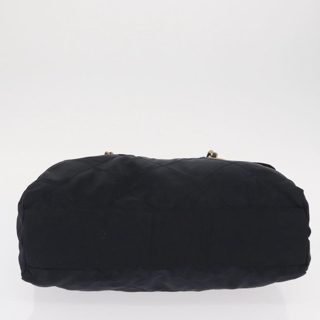 Prada Chain Shoulder Bag Tessuto Navy Nylon Shoulder Bag Bag