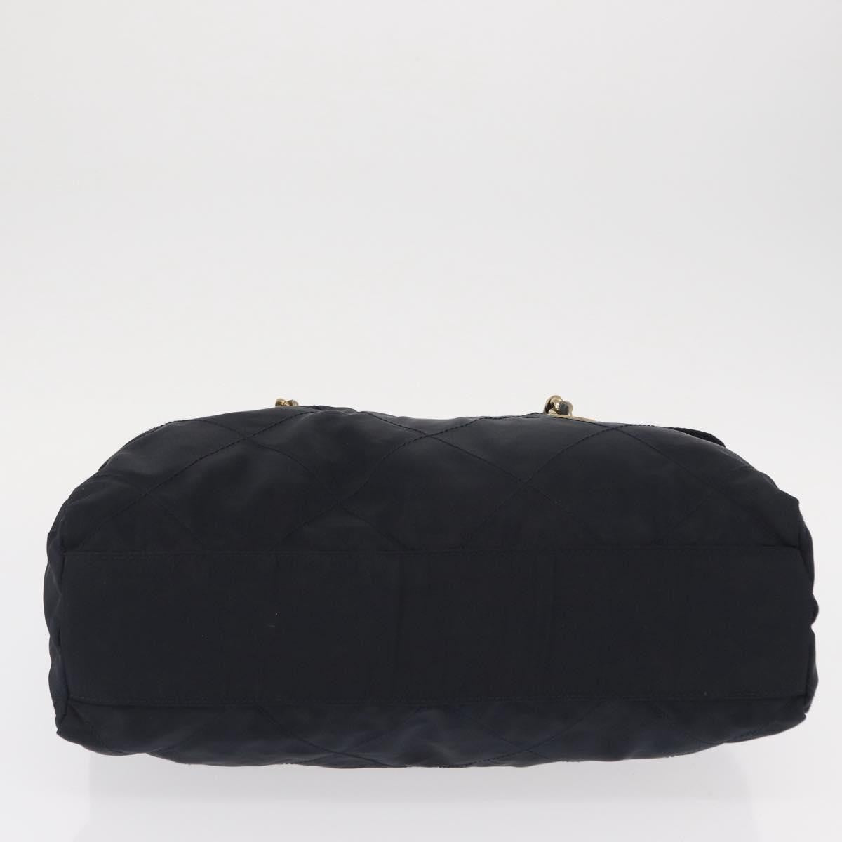 Prada Chain Shoulder Bag Tessuto Navy Nylon Shoulder Bag Bag