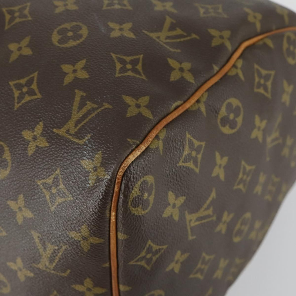 Louis Vuitton Keepall Bag Monogram Canvas Brown Canvas Travel Bag