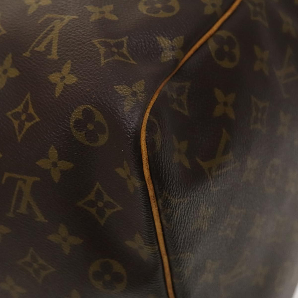 Louis Vuitton Keepall Bag Monogram Canvas Brown Canvas Travel Bag