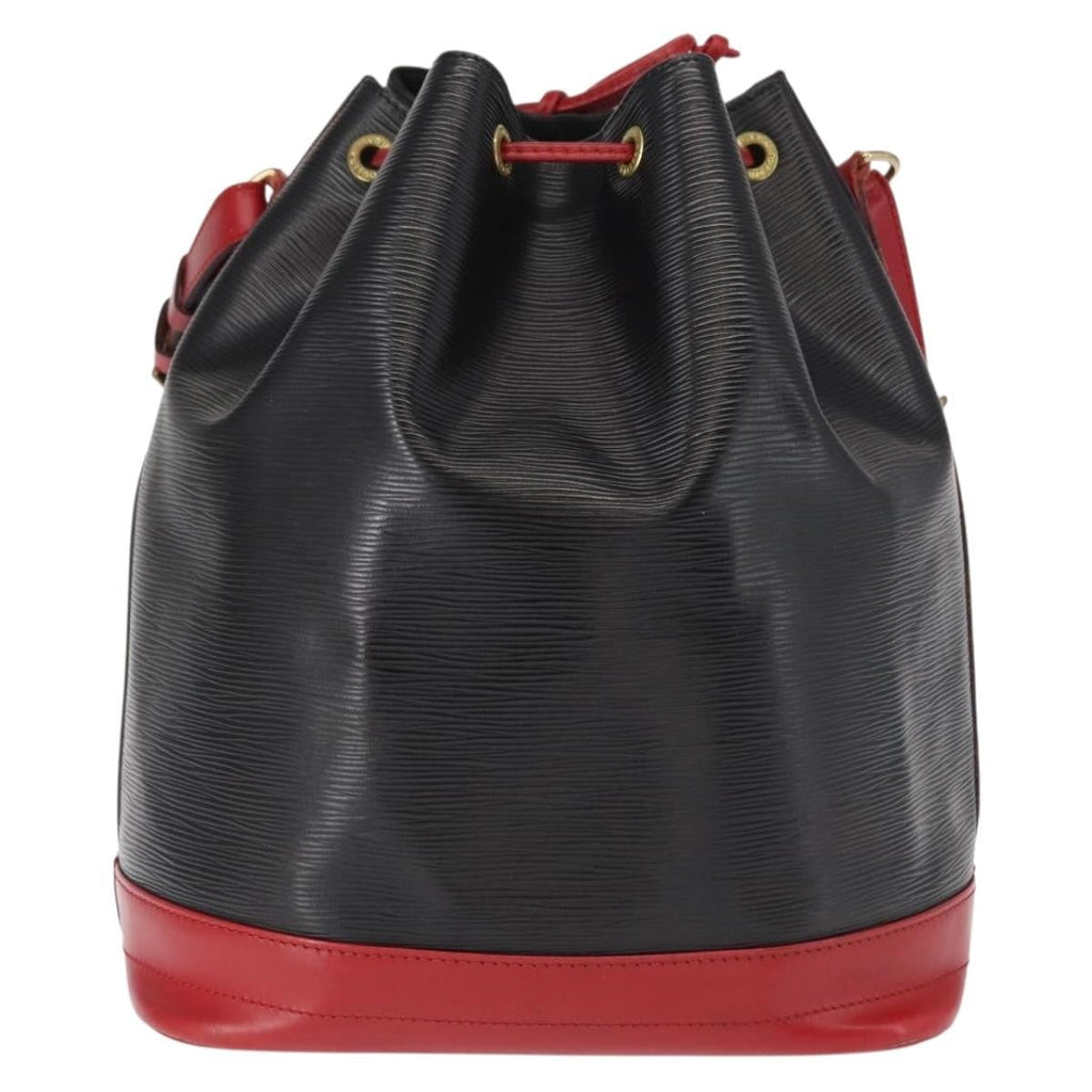 Louis Vuitton Bicolor Noe Handbag Epi Leather Black Leather Shoulder Bag