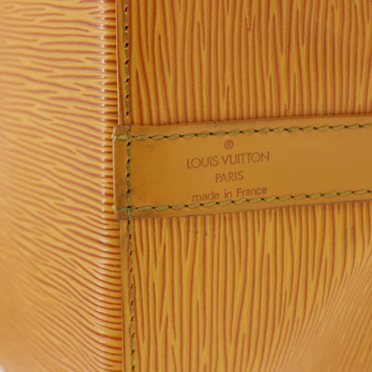 Louis Vuitton Petit Noe Handbag Epi Leather Yellow Leather Shoulder Bag