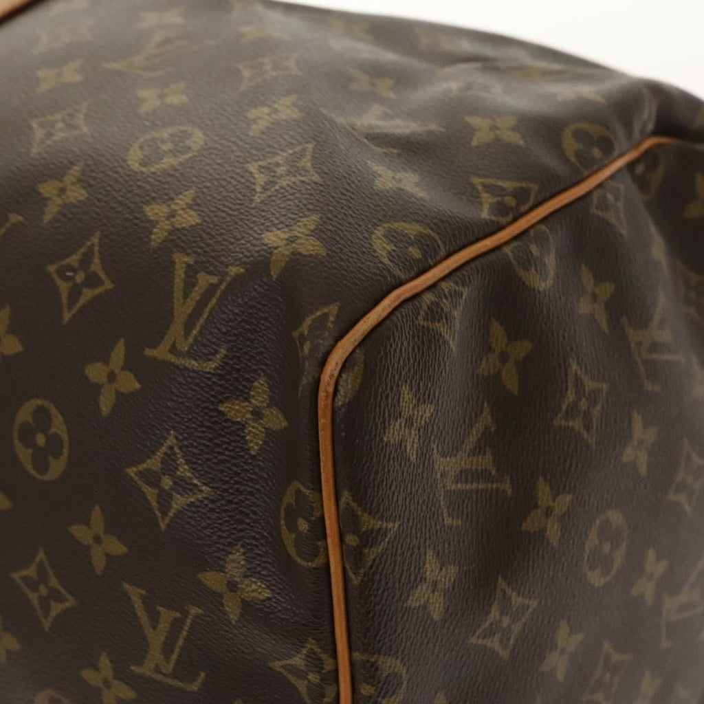 Louis Vuitton Keepall Bag Monogram Canvas Brown Canvas Travel Bag