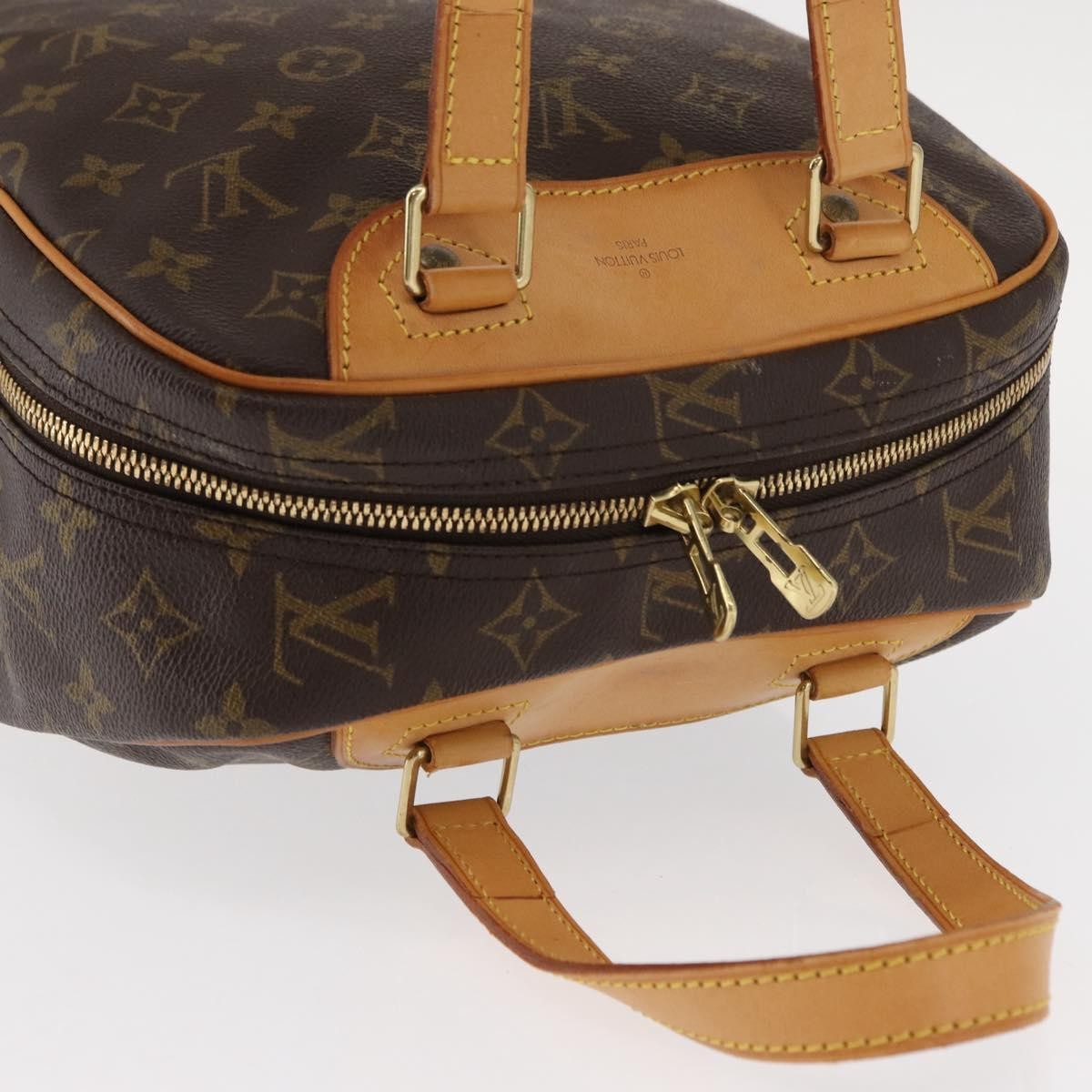 Louis Vuitton Excursion Handbag Monogram Canvas Brown Canvas Handbag